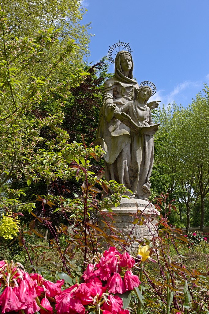 sainte anne d'auray basiliek kerk bedevaartsoord france frankrijk bretagne morbihan renaissance religie scala santa